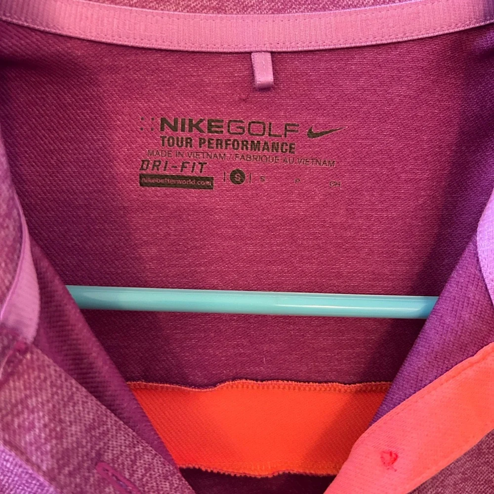 Nike Golf Purple Racerback Tank - Picture 2 of 3
